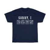 Sorry I DGAF guitar Unisex T-Shirt